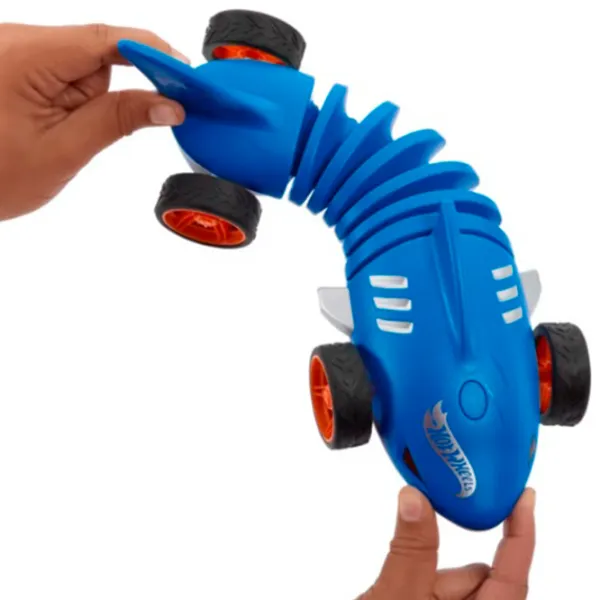 Mașină Hot Wheels Shark Speeder HXJ83  / 2.4 GHz / Black Blue photo 4