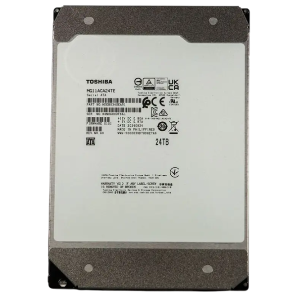HDD Toshiba MG11ACA24TE 24 ТБ  / Синий photo 4