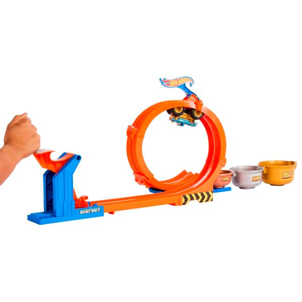 Авто-треки Hot Wheels Loop-And-Flip Trophy JBX64  / / Золотoй Оранжевый photo 4 Авто-треки Hot Wheels Loop-And-Flip Trophy JBX64  / / Золотoй Оранжевый photo 4