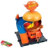 Авто-треки Hot Wheels City Downtown HDR24  / / Черный Разноцветный