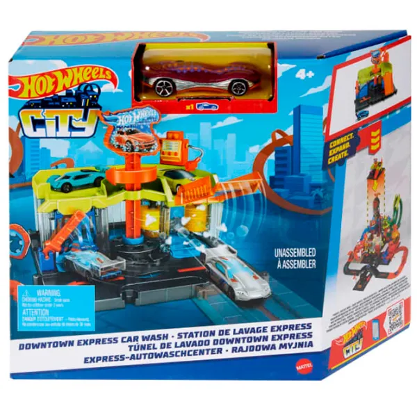 Pistă auto Hot Wheels City Downtown HDR24  / / Black Multicolor photo 6