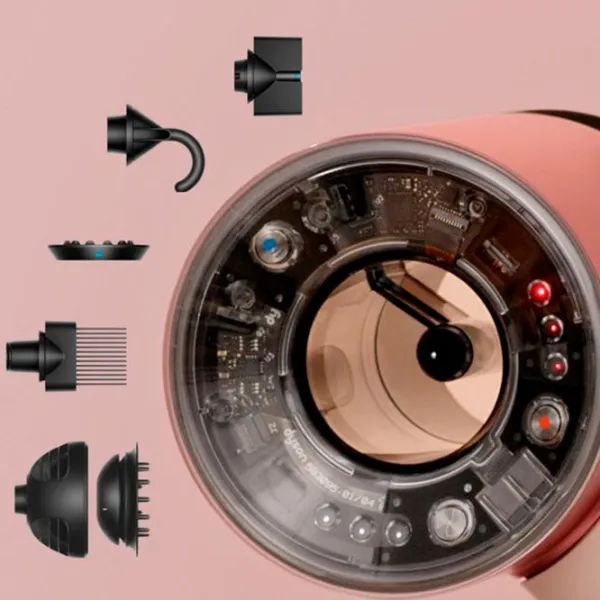 Uscător de păr Dyson HD16 1600 W / Plum photo 6