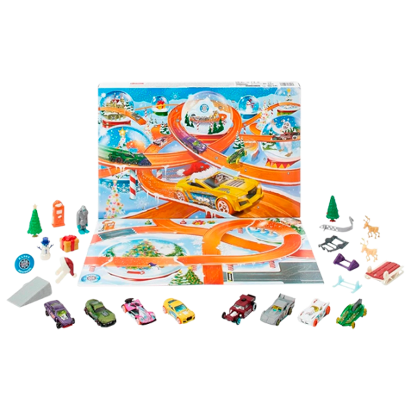 Комплект машин Hot Wheels Календарь-адвент 2024 HTG00  / / Черный Разноцветный photo 1