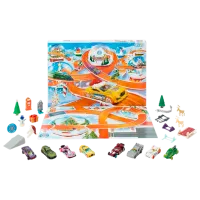 Комплект машин Hot Wheels Календарь-адвент 2024 HTG00  / / Черный Разноцветный