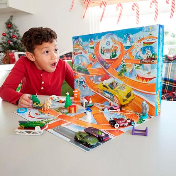 Комплект машин Hot Wheels Календарь-адвент 2024 HTG00  / / Черный Разноцветный photo 2