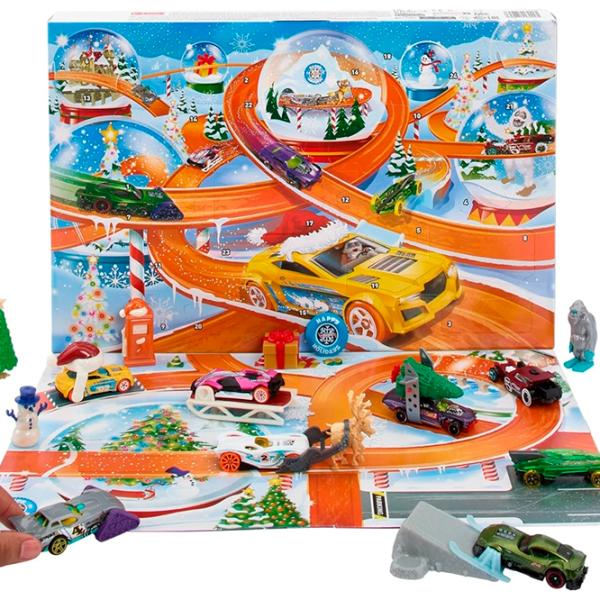 Комплект машин Hot Wheels Календарь-адвент 2024 HTG00  / / Черный Разноцветный photo 4