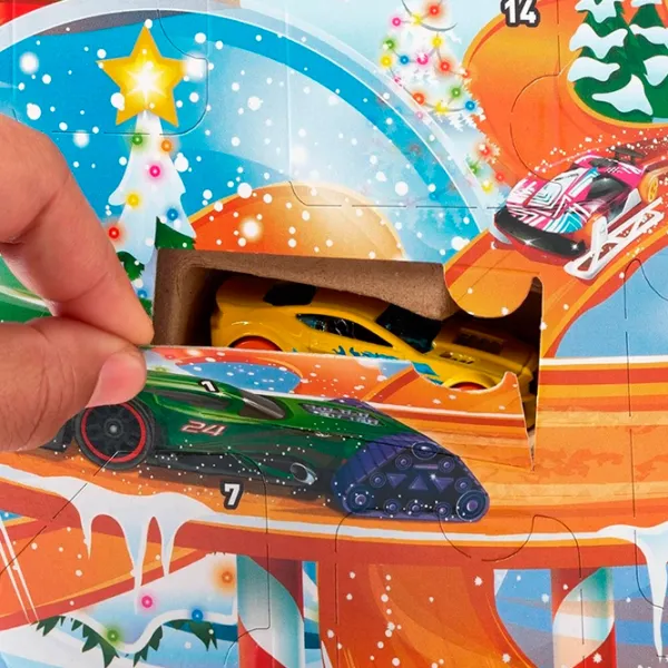 Комплект машин Hot Wheels Календарь-адвент 2024 HTG00  / / Черный Разноцветный photo 5