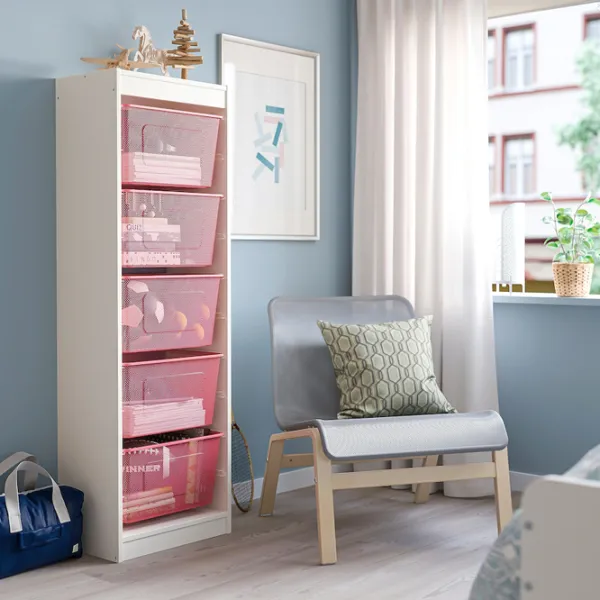 Etajeră Ikea Trofast 5 145 x 46 x 30 cm / PAL / White photo 2