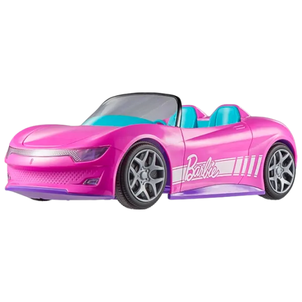 Mașină Hot Wheels Cabriolet Barbie JBH05  / / Black Pink photo 1