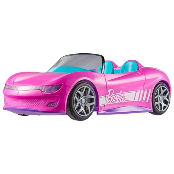 Mașină Hot Wheels Cabriolet Barbie JBH05  / / Black Pink photo 1