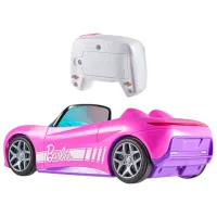 Mașină Hot Wheels Cabriolet Barbie JBH05 / / Black Pink photo 3