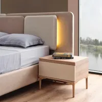 Тумбочки Akyol Bien 60 x 49 x 45см / ЛДСП / Brown