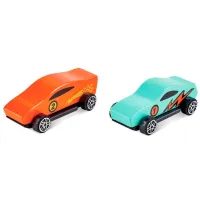 Pistă auto Hape Parcare cu trasee E3019 / / Wood Red photo 10