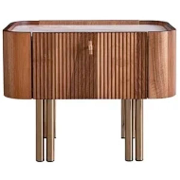 Noptiere Seskalar Browni 55 x 65 x 47 / / Brown photo 1