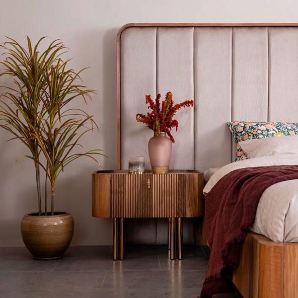 Noptiere Seskalar Browni 55 x 65 x 47 / / Brown photo 3