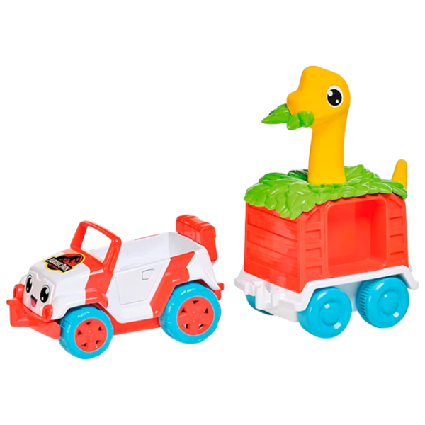 Mașină Tomy Jurassic World Dino Rescue Ranger T73253  / / White Red photo 1