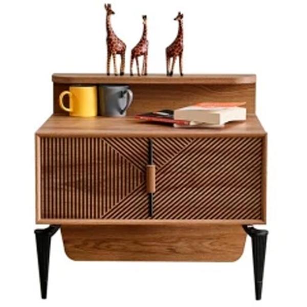 Noptiere Dizayno Home Clara 60 x 57 x 47 / PAL / Brown photo 1