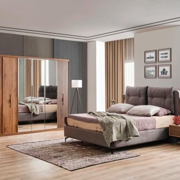 Noptiere Dizayno Home Clara 60 x 57 x 47 / PAL / Brown photo 3