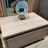 Noptiere Evamoda Canvas 45 x 65 x 45 / PAL / Stejar Sonoma