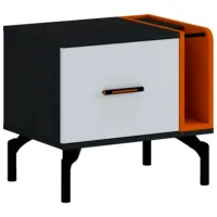 Тумбочки Dizayno Home Trend 59.5 x 54 x 44см / ЛДСП / Black