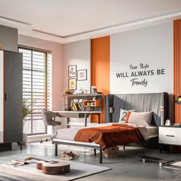 Noptiere Dizayno Home Trend 59.5 x 54 x 44 / PAL / Black photo 2 Noptiere Dizayno Home Trend 59.5 x 54 x 44 / PAL / Black photo 2