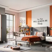 Тумбочки Dizayno Home Trend 59.5 x 54 x 44см / ЛДСП / Black photo 2