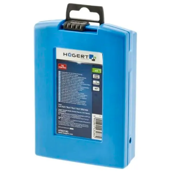 Набор фрез Hoegert HT6D190 Cталь photo 2