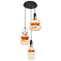 Люстра Ozcan 4725-3A 60 Вт / 3 цоколя - E27