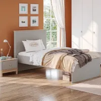 Тумбочки Dizayno Home Bono 53.1 x 42.9 x 40см / ЛДСП / Дуб Сонома photo 3