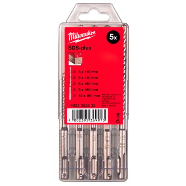 Set de burghie Milwaukee 4932352338  SDS-plus photo 1