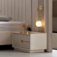 Тумбочки Evamoda IZABELLA 40 x 60 x 45см / ЛДСП / White