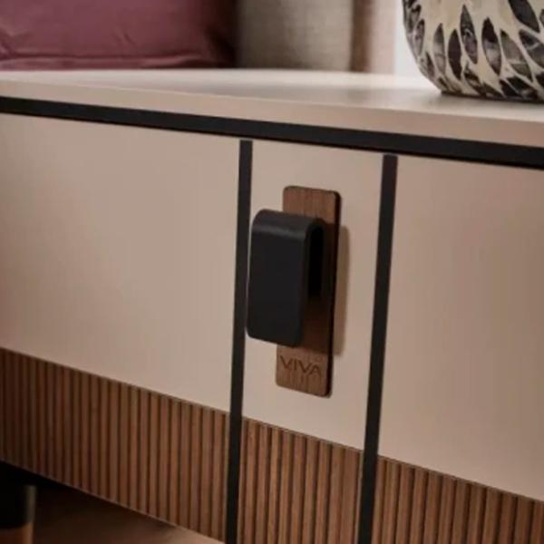 Тумбочки Evamoda Viva 43 x 60 x 43см / ЛДСП / Brown photo 2 Тумбочки Evamoda Viva 43 x 60 x 43см / ЛДСП / Brown photo 2