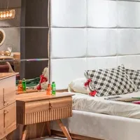 Noptiere Seskalar Lines 73 x 56 x 50 / PAL / Brown