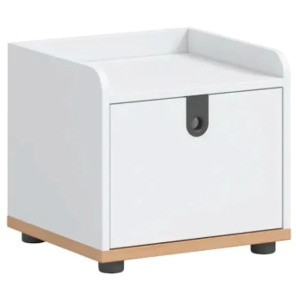 Тумбочки Evamoda Solid 48 x 44 x 43.5см / ЛДСП / White photo 1