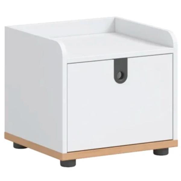 Тумбочки Evamoda Solid 48 x 44 x 43.5см / ЛДСП / White photo 1