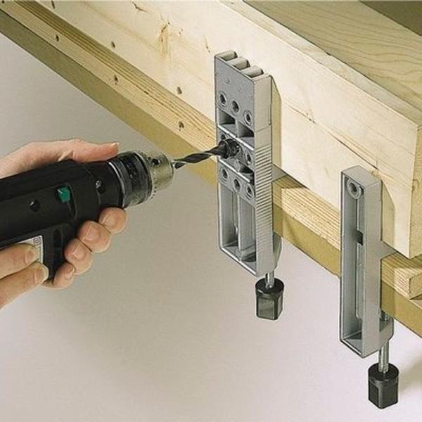 Набор для невидимого соединения Wolfcraft 3750000 Металл photo 4