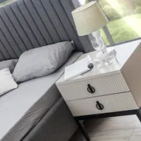 Noptiere Evamoda DAPHNE 60 x 58 x 46 / PAL / Beige photo 2