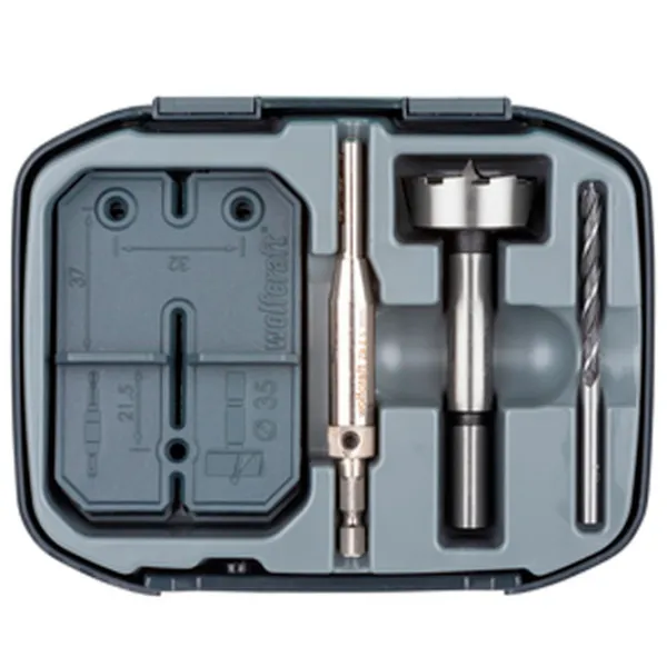 Set de găurire Wolfcraft 4656000 Metal photo 3