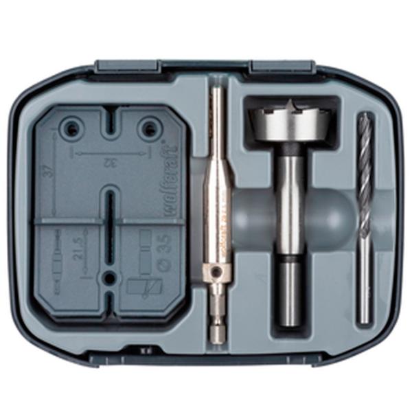 Set de găurire Wolfcraft 4656000 Metal photo 3