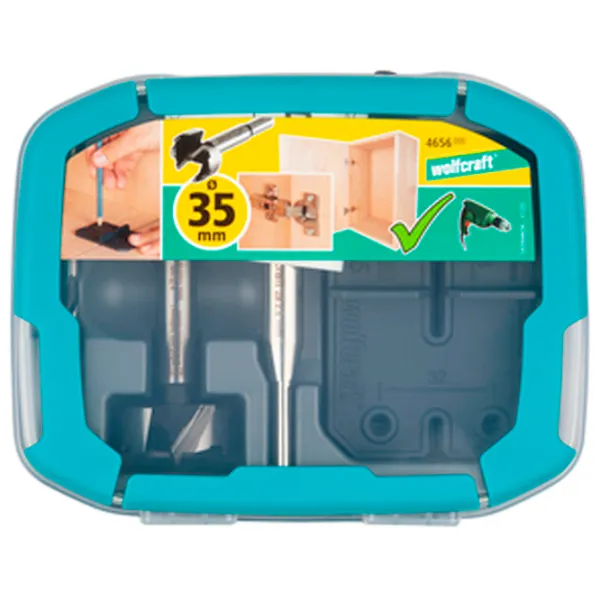 Set de găurire Wolfcraft 4656000 Metal photo 5
