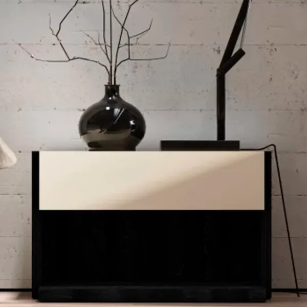Noptiere Evamoda Vogue 48 x 72 x 47 / PAL / Black photo 2