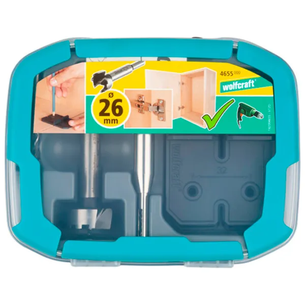 Set de găurire Wolfcraft 4655000 Metal photo 5
