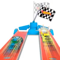Pistă auto Hot Wheels Championship Track GBF81 / / Gray Blue photo 3