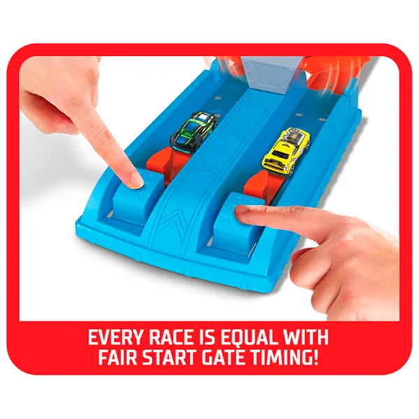 Pistă auto Hot Wheels Championship Track GBF81  / / Gray Blue photo 7