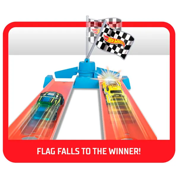 Pistă auto Hot Wheels Championship Track GBF81  / / Gray Blue photo 8