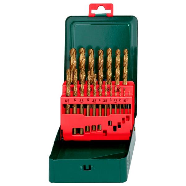Set de burghie Metabo 627156000 HSS-TIN photo 1 Set de burghie Metabo 627156000 HSS-TIN photo 1