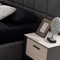 Noptiere Evamoda Nora 54 x 55 x 48 / PAL / Black