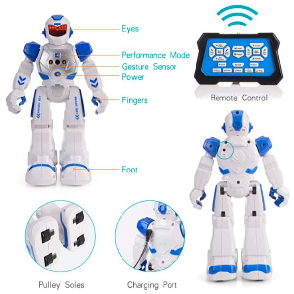 Roboți Essa Toys Jack Royal  White photo 4