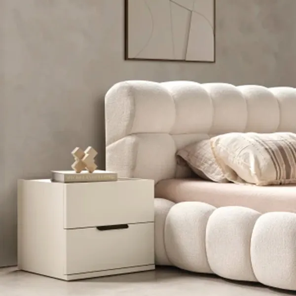 Тумбочки Evamoda Toscana 57 x 49 x 45.5см / ЛДСП / White photo 4