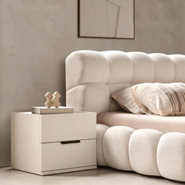 Тумбочки Evamoda Toscana 57 x 49 x 45.5см / ЛДСП / White photo 4